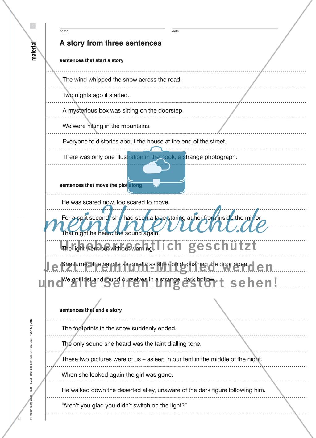 A Storytelling Toolkit - Methoden, Tipps und Material zum Geschichtenerzählen lernen Preview 2
