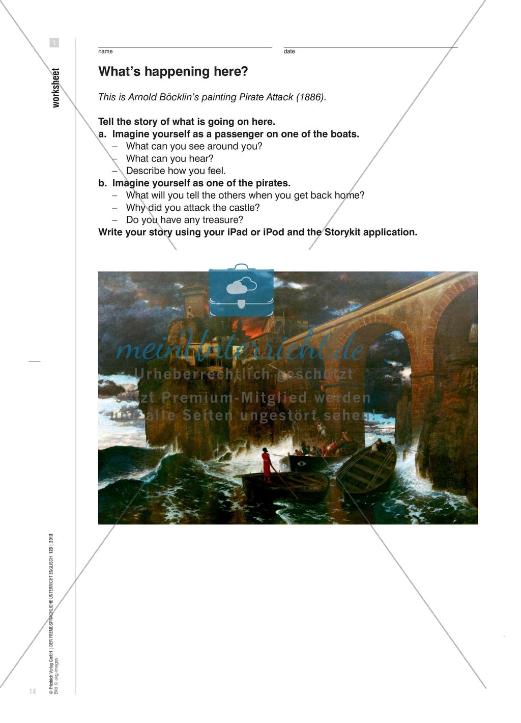 Art Works Tell Stories - Using iPods for creative writing in the museum Preview 5