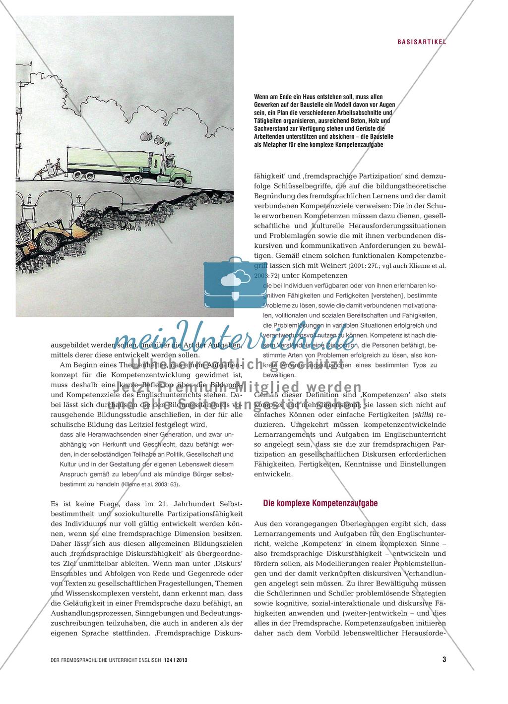 Die komplexe Kompetenzaufgabe Preview 2