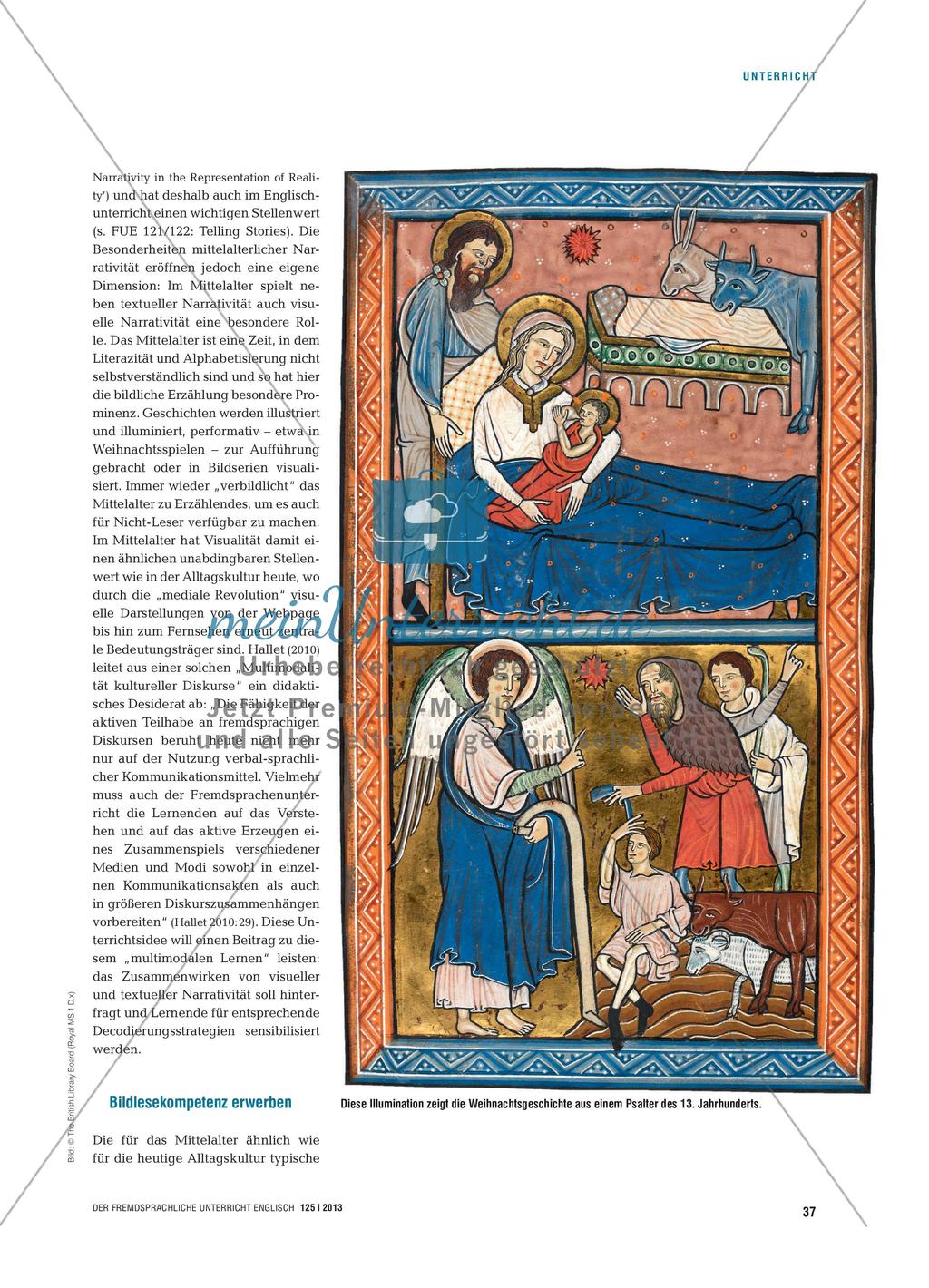 Buchmalerei und Erzählung - Kulturell-narrative Codierungen entschlüsseln lernen Preview 2