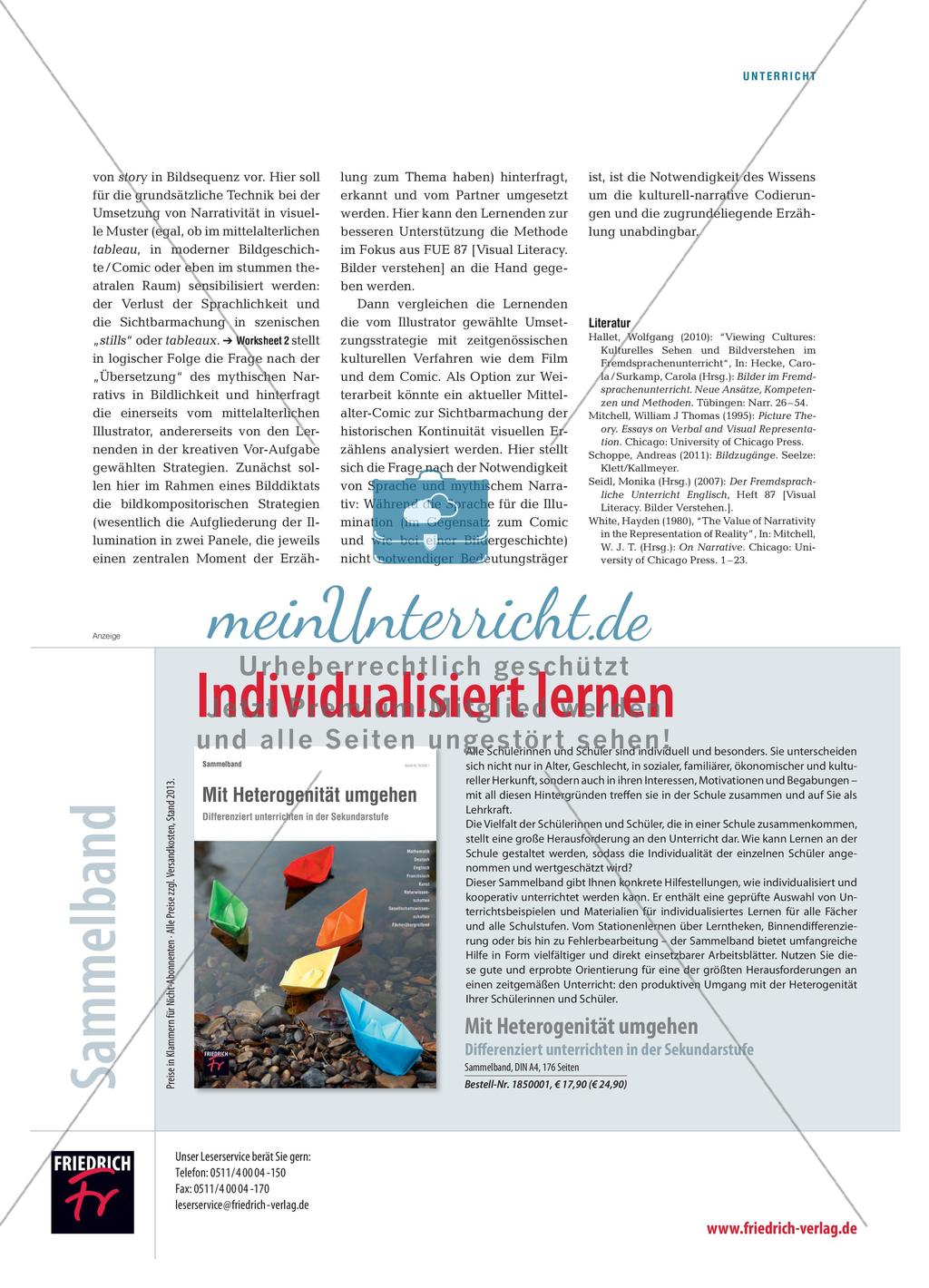 Buchmalerei und Erzählung - Kulturell-narrative Codierungen entschlüsseln lernen Preview 4