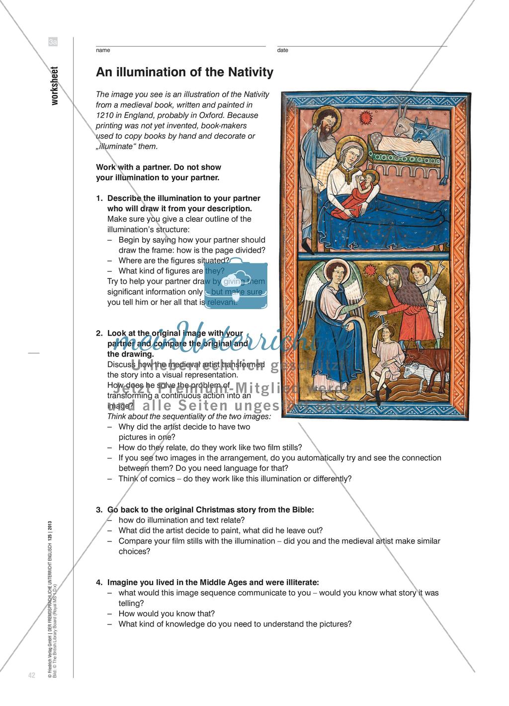 Buchmalerei und Erzählung - Kulturell-narrative Codierungen entschlüsseln lernen Preview 7