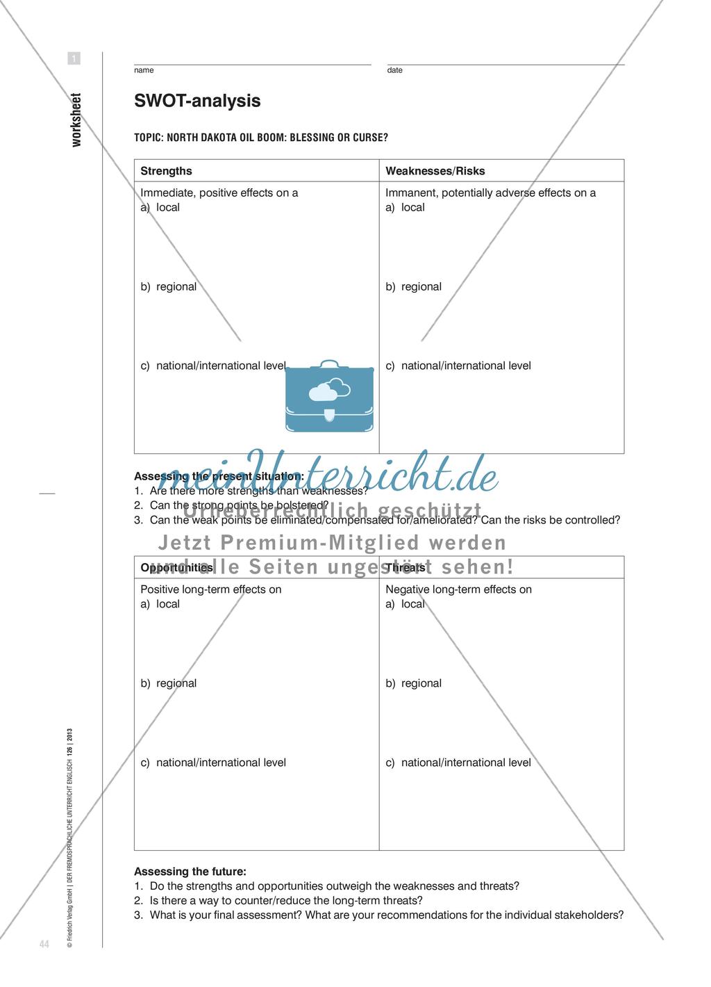 Fracking in North Dakota - Scaffolding Higher Order Thinking Skills through Writing Preview 5