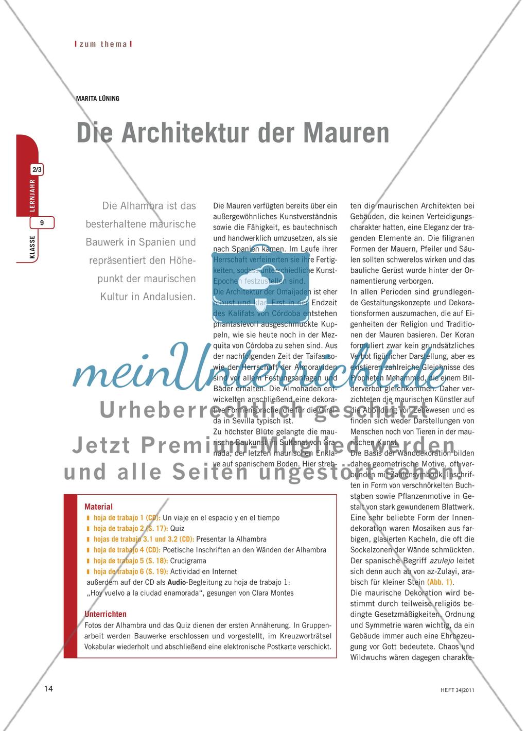 Die Architektur der Mauren Preview 1
