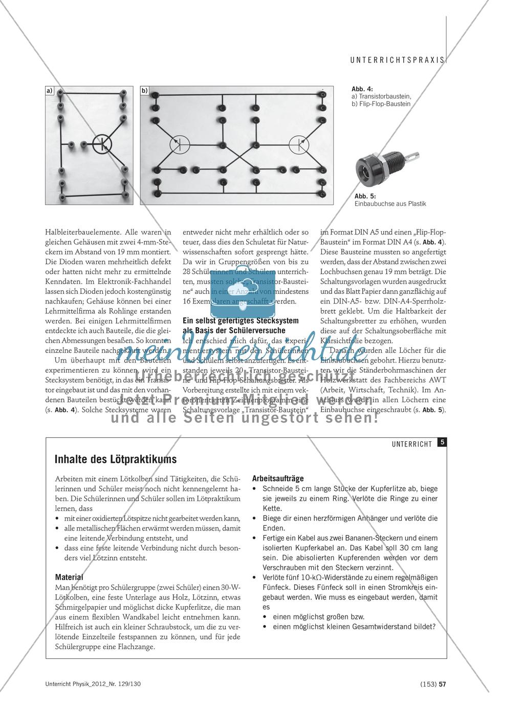 Der Transistor in der Digitaltechnik Preview 6