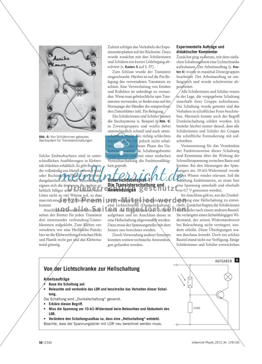 Der Transistor in der Digitaltechnik Preview 7