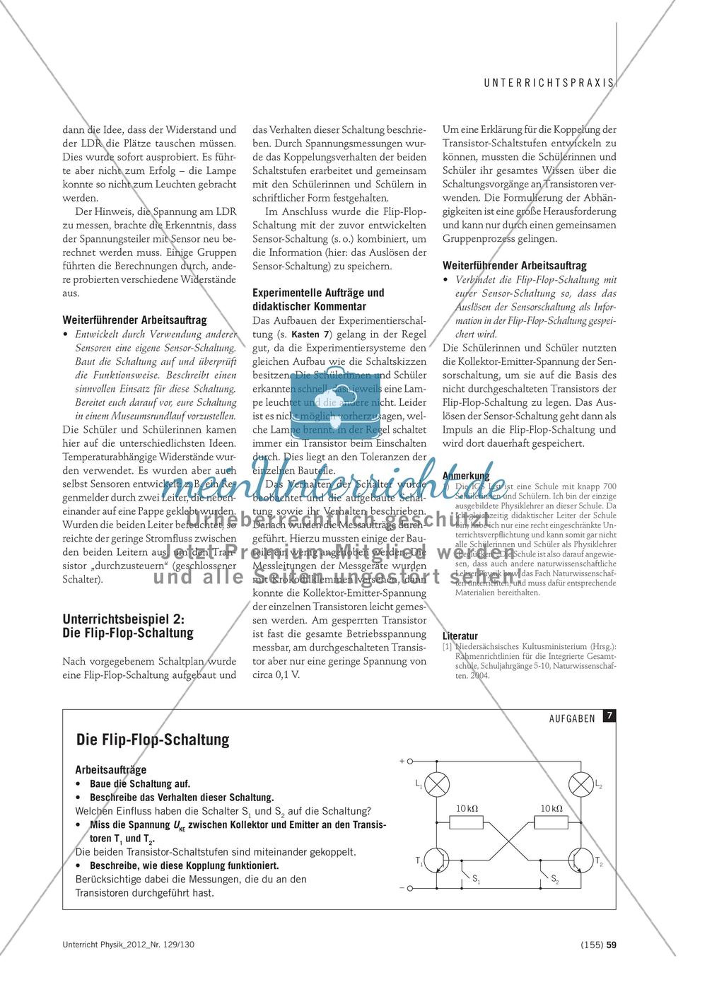 Der Transistor in der Digitaltechnik Preview 8