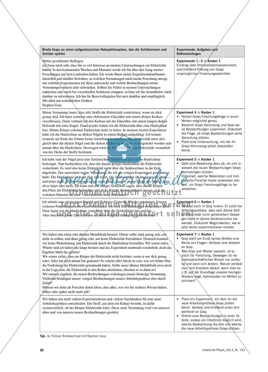 Elektrische Leitung auf dem Holzweg - Die Fallstudie „Stephen Gray“ Preview 4