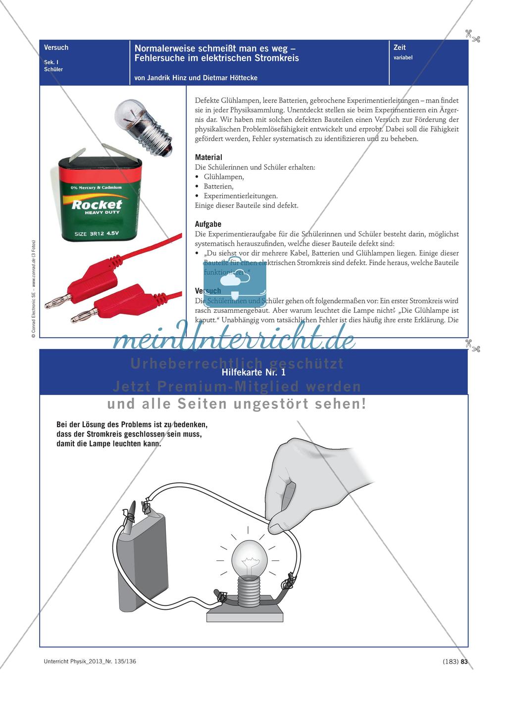 Versuchskartei Preview 1