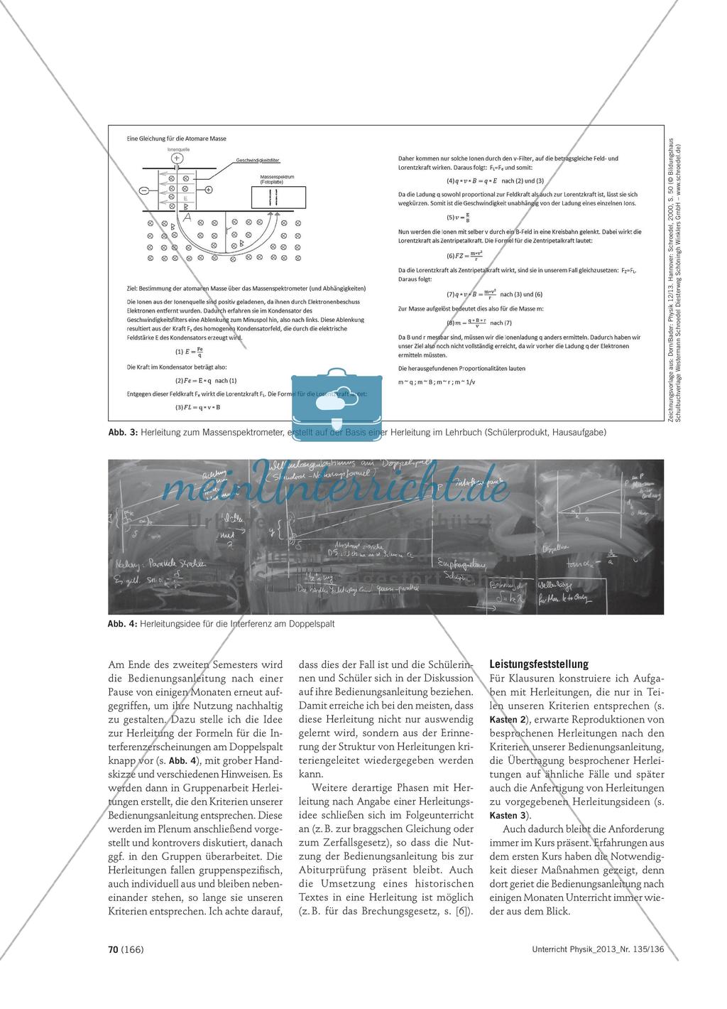 Herleiten lernen und kommunizieren - Frontalunterricht als Meister-Lehrling-Situation Preview 5