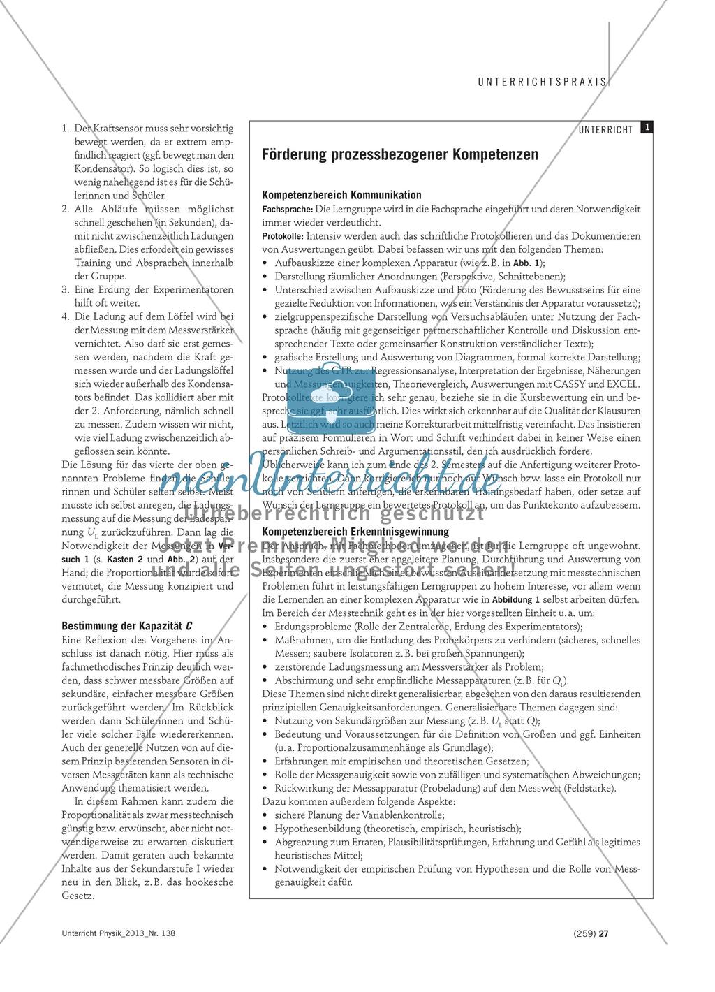 Das Feld im Kondensator messen Preview 2