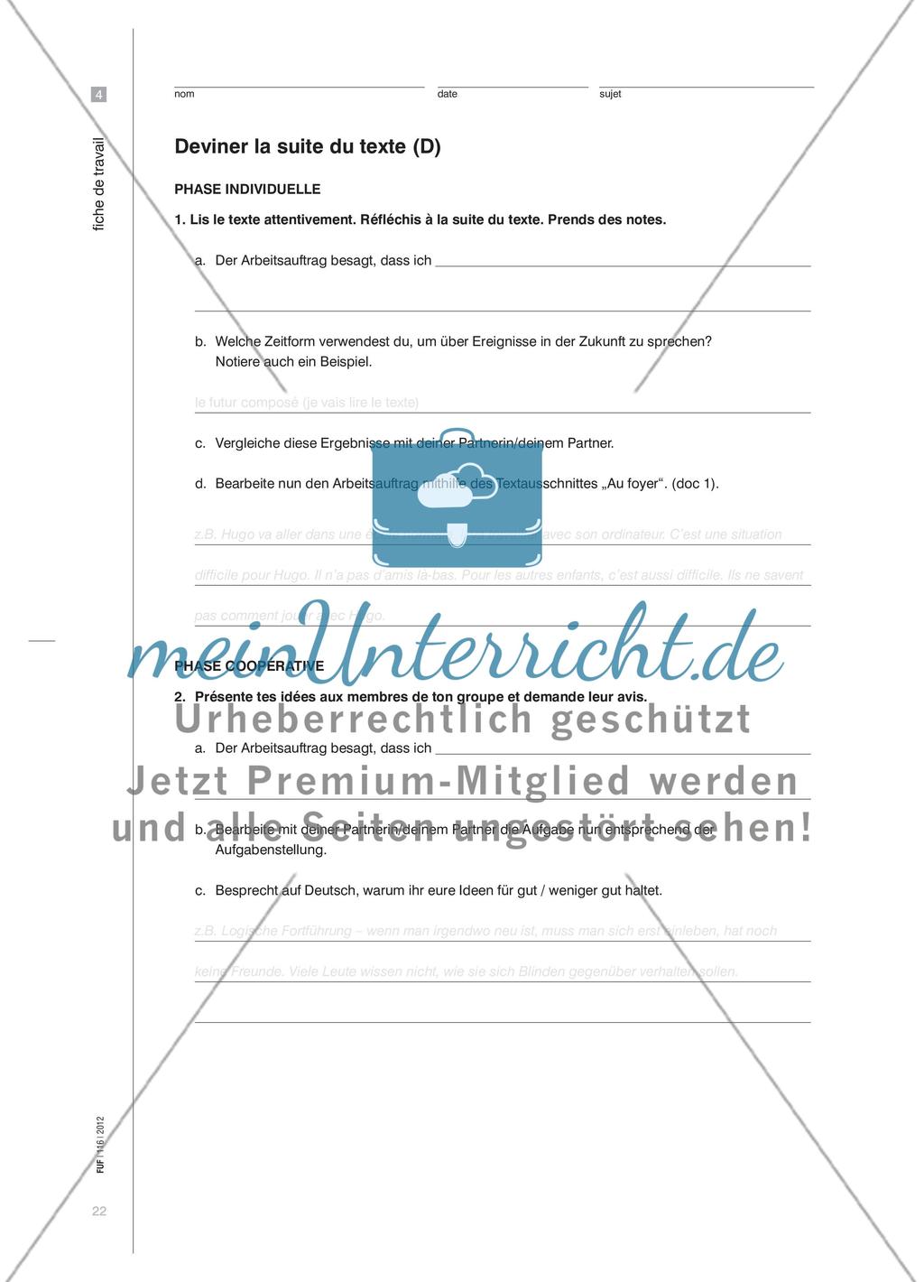 Gemeinsam sind sie stärker - Mit reziprokem Lesen die Lesekompetenz in der Fremdsprache erweitern Preview 7