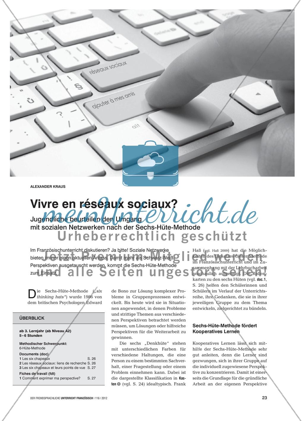 Vivre en réseaux sociaux? Preview 1
