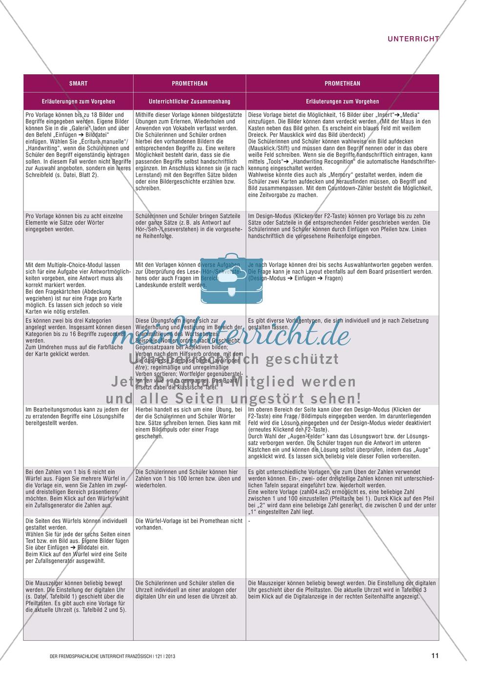 Interaktive Wortschatz- und Grammatikübungen Preview 3