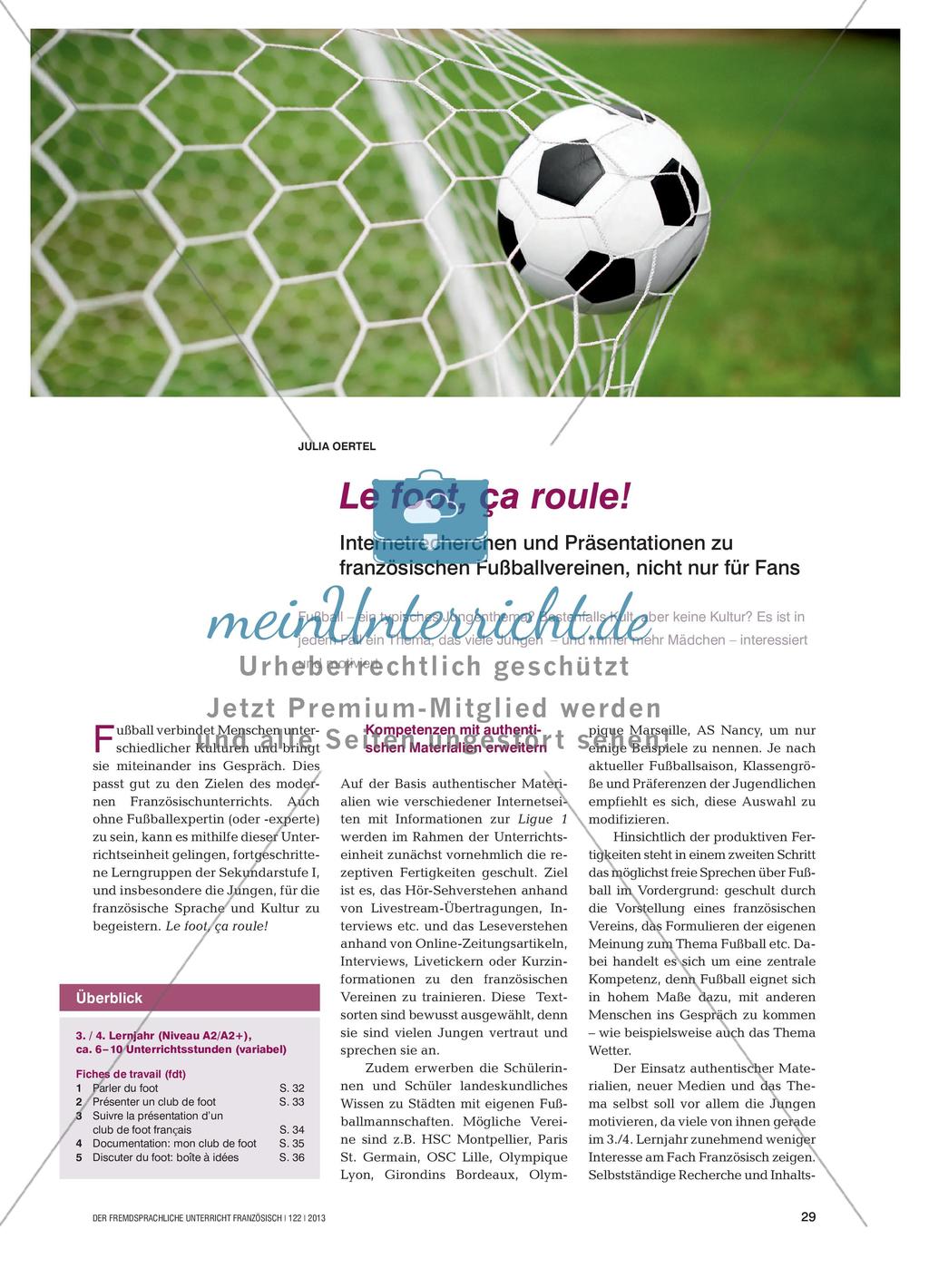 Französische Fußballvereine Preview 1