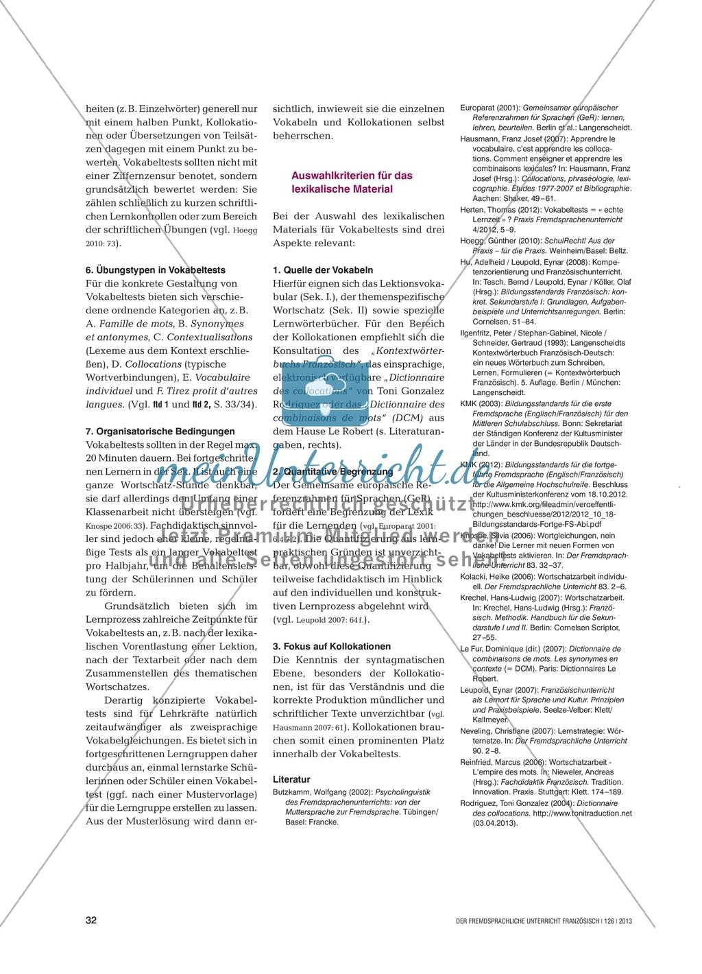 Vokabeltests Preview 3