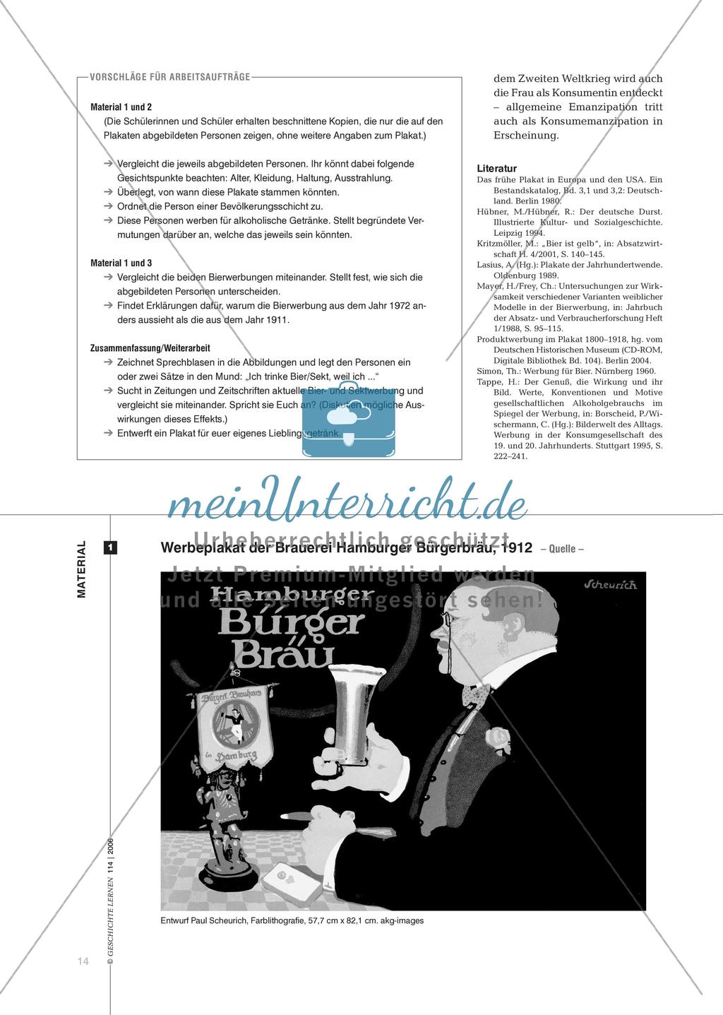Geschlechterrollen und Körperbilder in der Plakatwerbung für Alkohol Preview 3