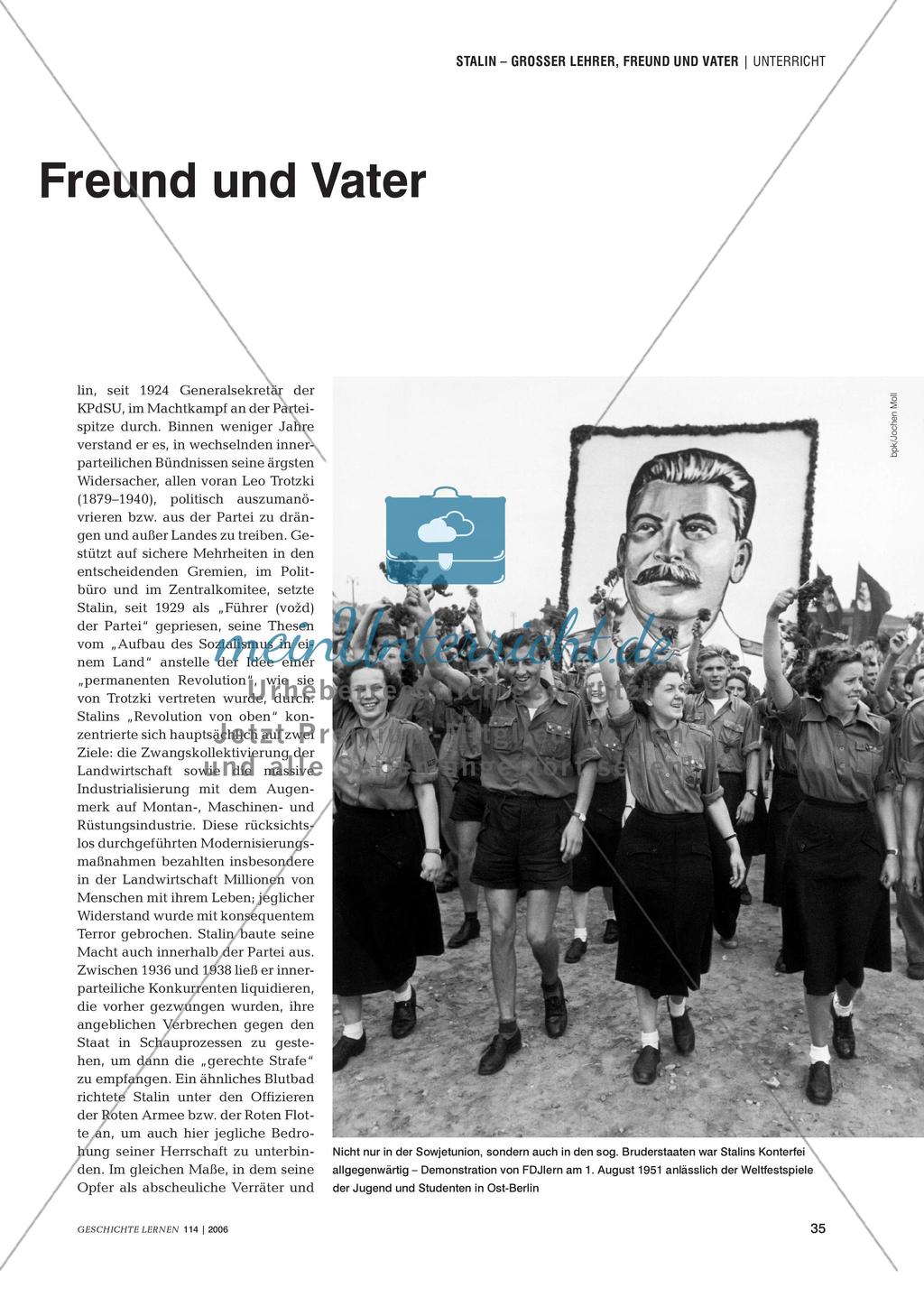 Das Plakat als Instrument des sowjetischen Personenkultes um Josef W. Stalin Preview 2