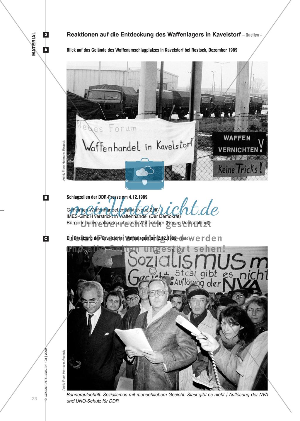 Abschied vom „Friedensstaat“ - Skandal und Protestbewegung am Beispiel des Kavelstorfer Waffenlagers Preview 5
