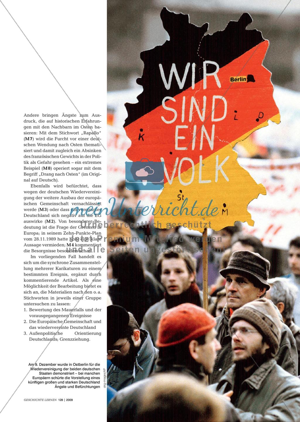 Wohin geht Deutschland? - Mauerfall und Wiedervereinigung aus französischer Sicht Preview 2