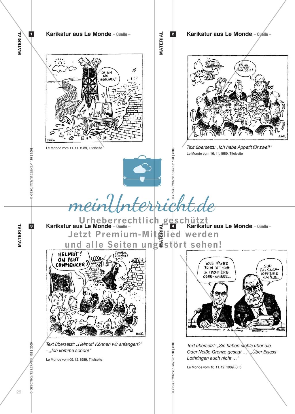 Wohin geht Deutschland? - Mauerfall und Wiedervereinigung aus französischer Sicht Preview 4