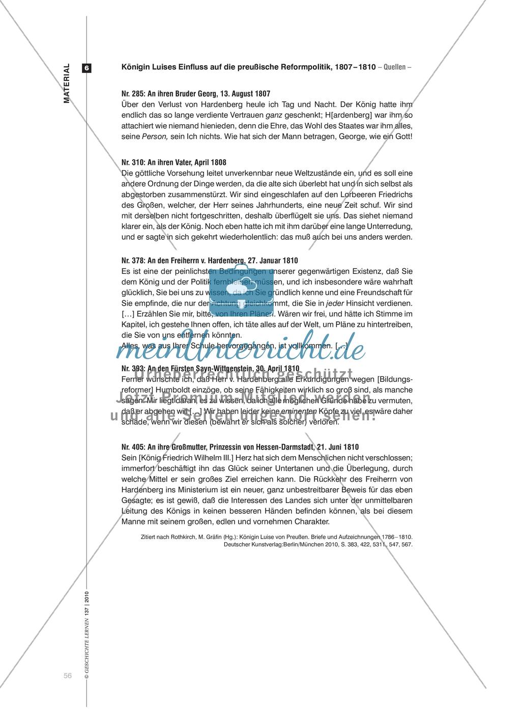 Eine Materialauswahl zum Thema