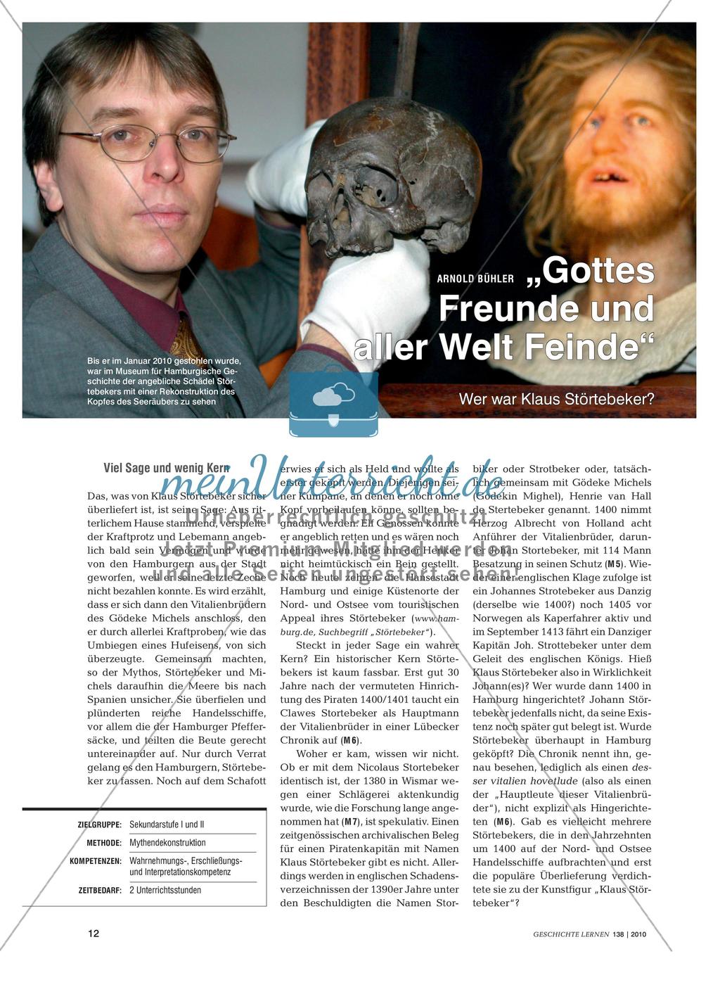 Klaus Störtebecker und die Vitalienbrüder im späten Mittelalter Preview 1