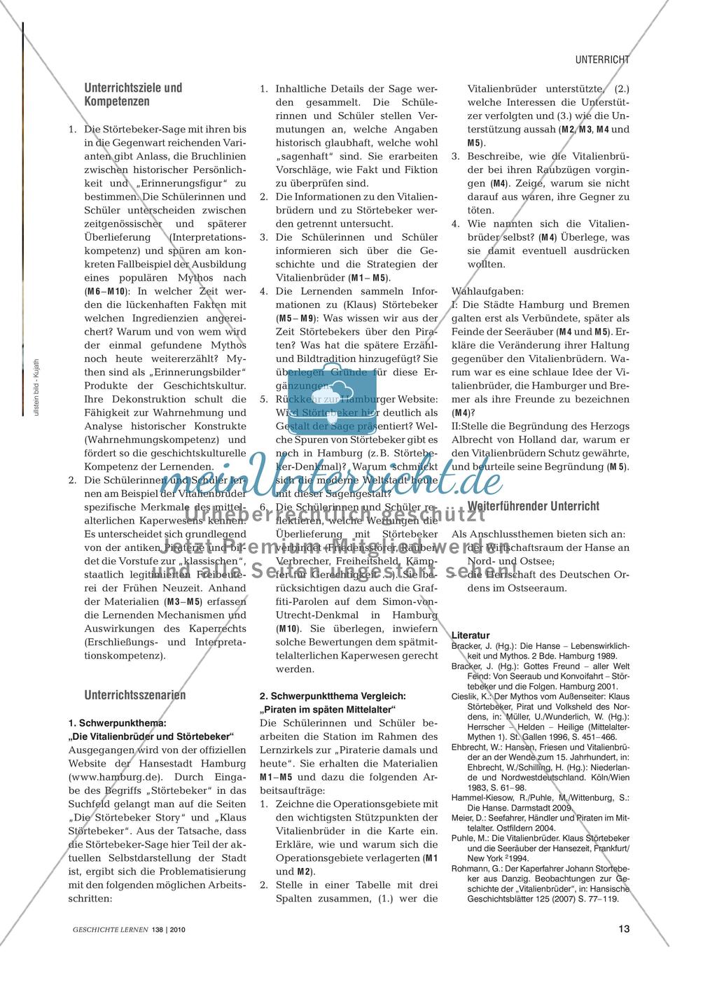 Klaus Störtebecker und die Vitalienbrüder im späten Mittelalter Preview 2