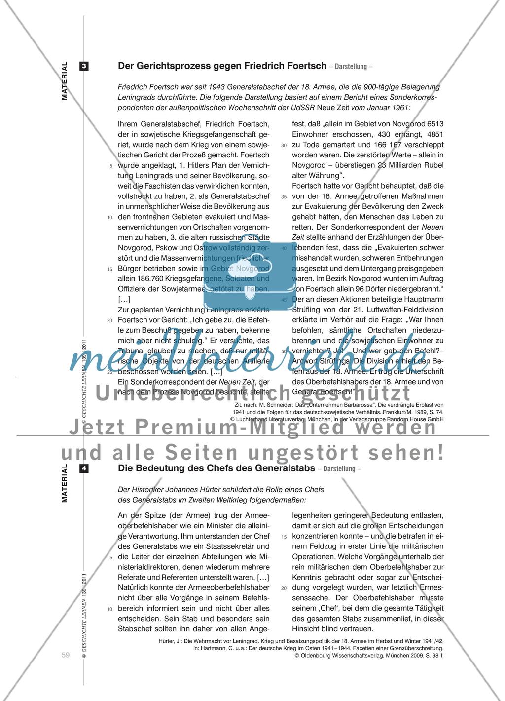 Der „Fall Foertsch“ - Perspektivenübernahme und Werturteilskompetenz in der Sekundarstufe Preview 6