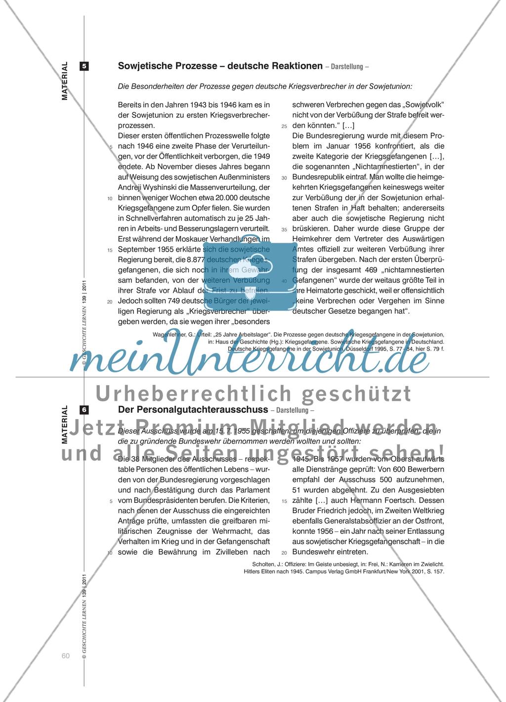 Der „Fall Foertsch“ - Perspektivenübernahme und Werturteilskompetenz in der Sekundarstufe Preview 7
