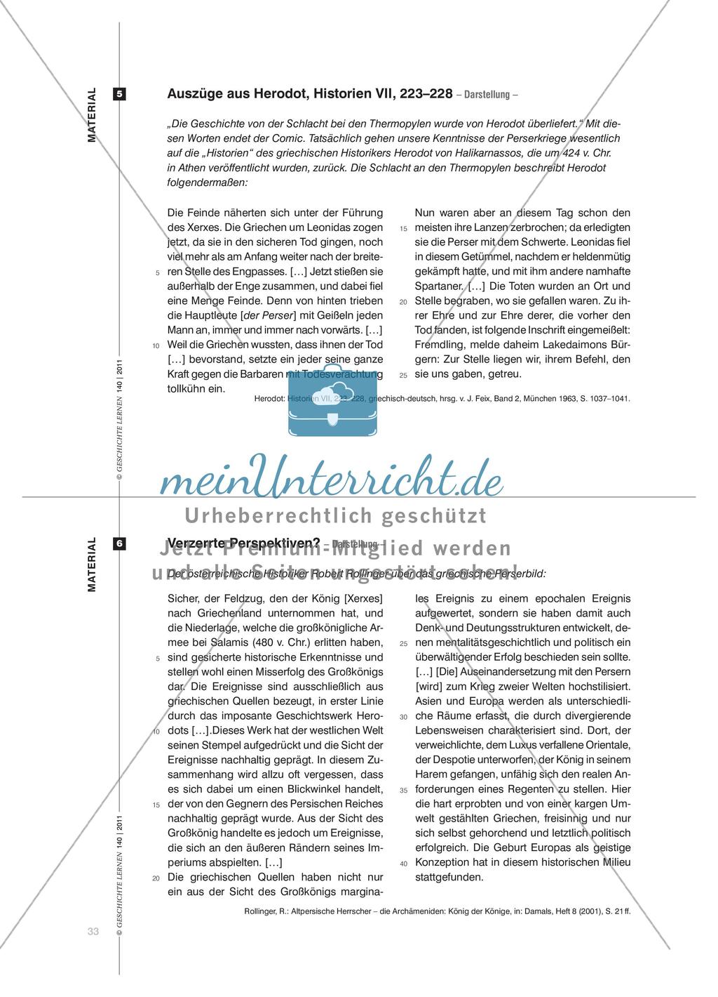Ehre – Pflicht – Ruhm – Kampf – Sieg: Die Schlacht an den Thermopylen in Frank Millers Comic 300 Preview 8