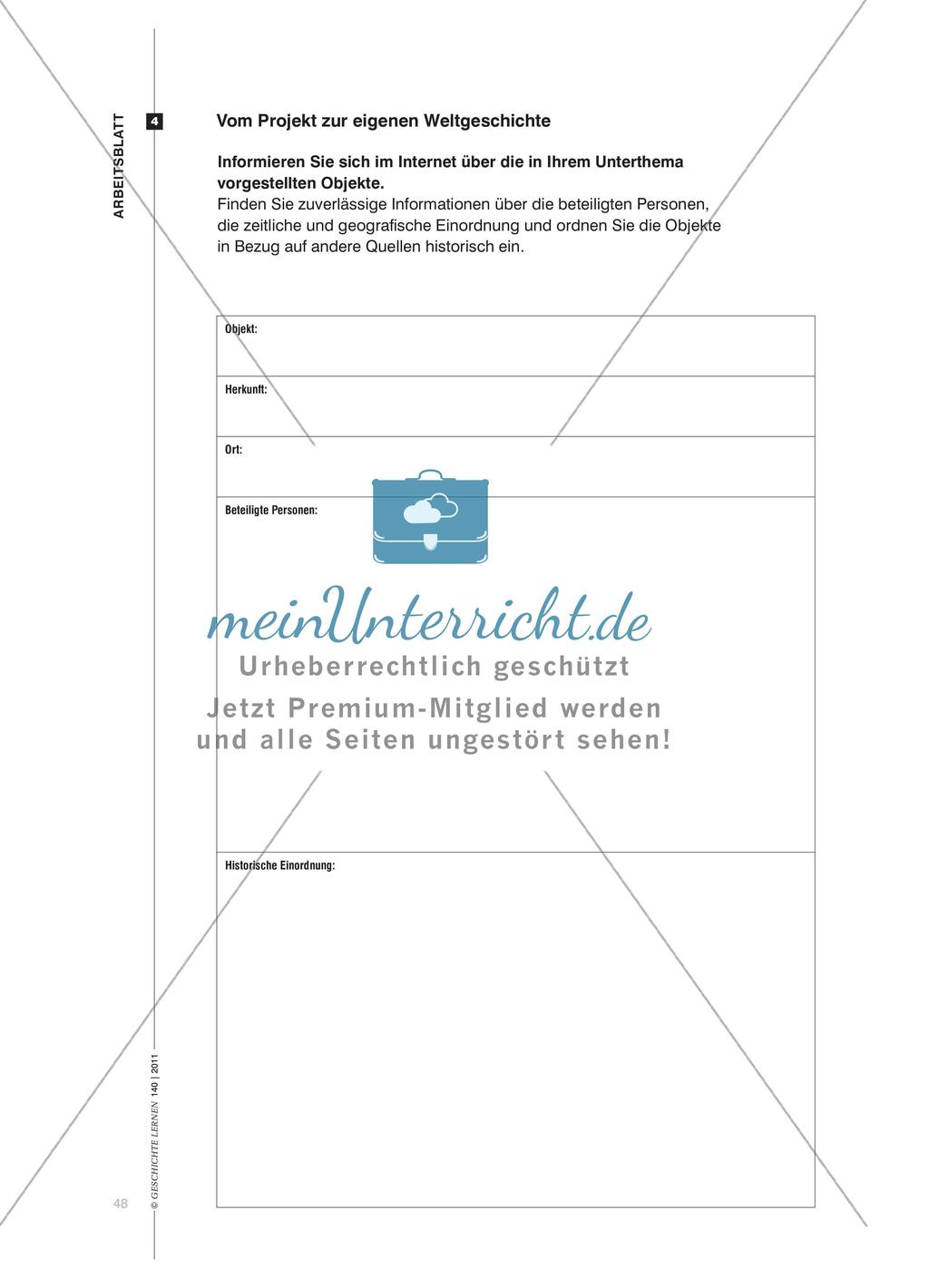 Die Antike als Weltgeschichte - A History of the World in 100 Objects im bilingualen Geschichtsunterricht Preview 7
