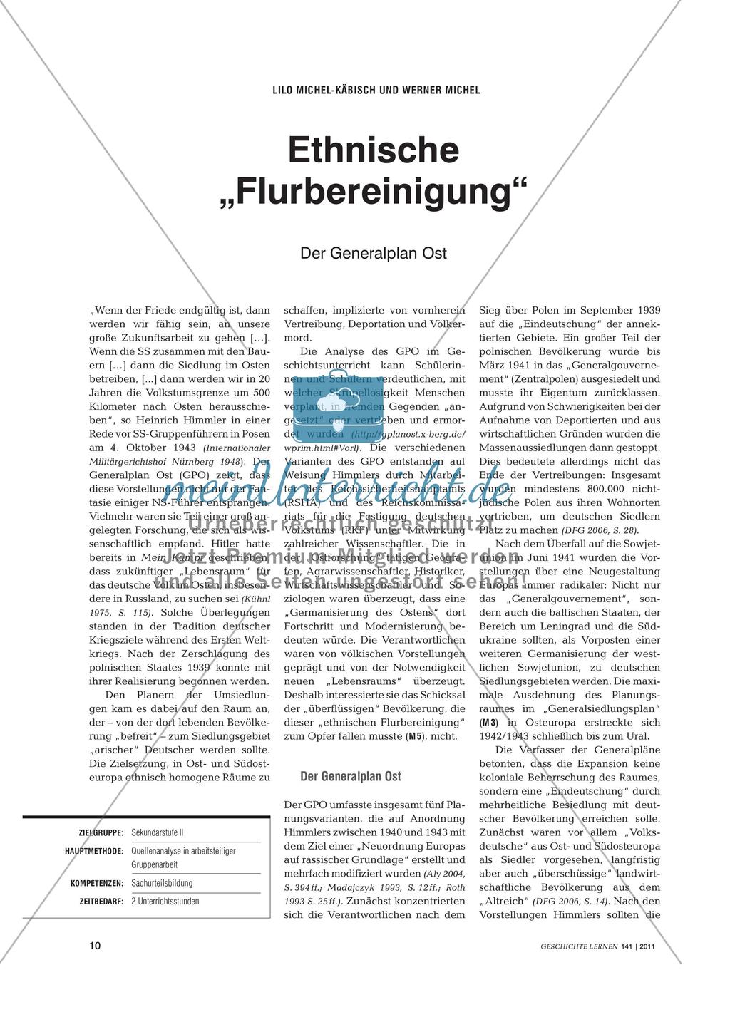 Der Generalplan Ost Preview 1