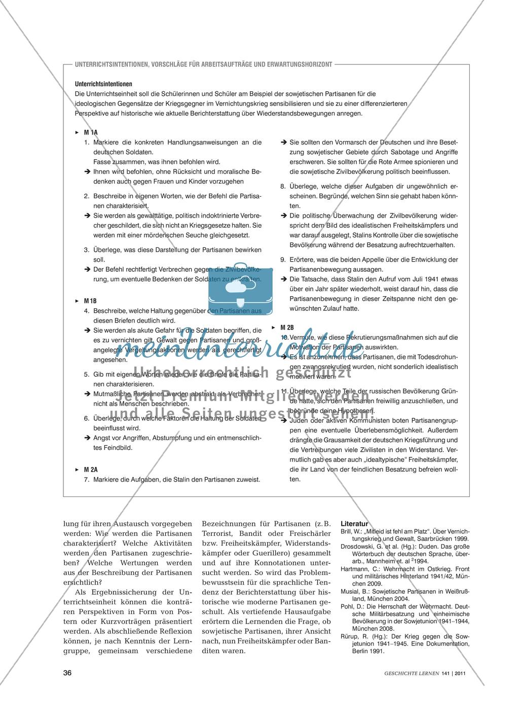 Widerstand und Bandenbekämpfung an der Ostfront des Zweiten Weltkriegs Preview 3