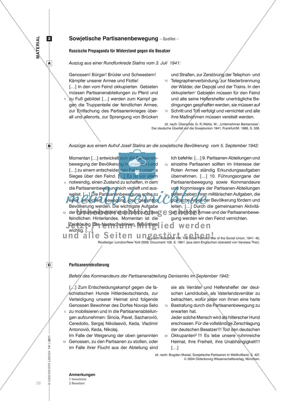 Widerstand und Bandenbekämpfung an der Ostfront des Zweiten Weltkriegs Preview 5