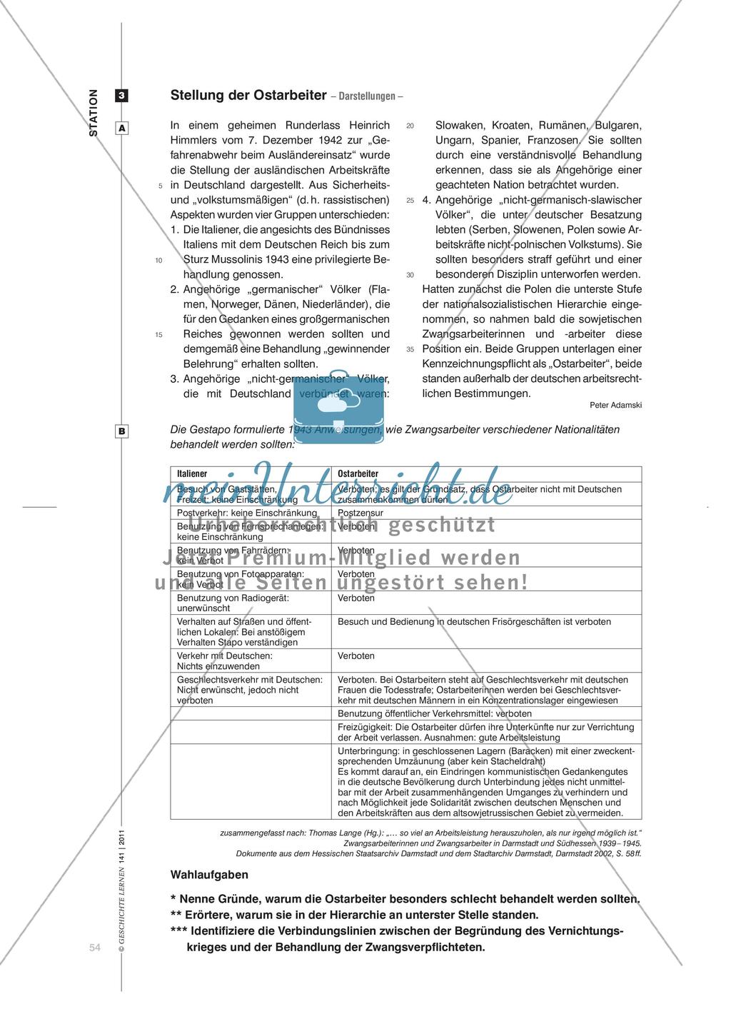 Eine Stationenarbeit über sowjetische Zwangsarbeiter im Deutschen Reich Preview 9