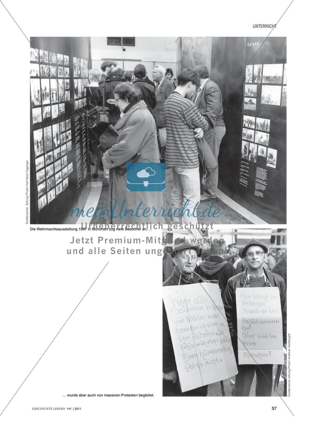 Die Ausstellung „Verbrechen der Wehrmacht“ in der Diskussion Preview 2