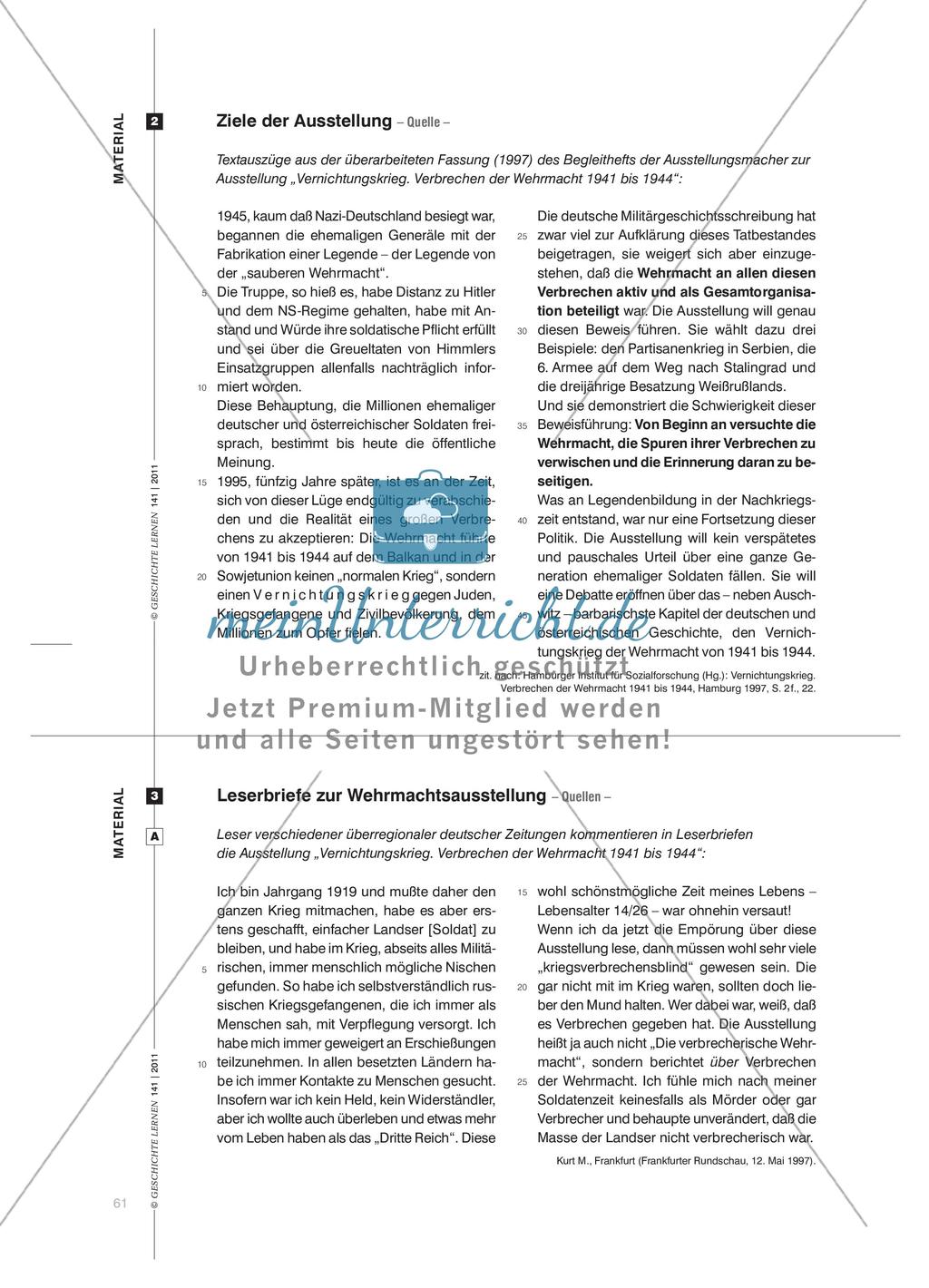 Die Ausstellung „Verbrechen der Wehrmacht“ in der Diskussion Preview 6