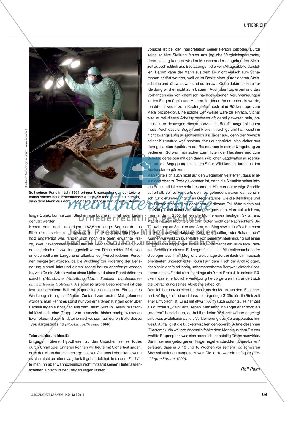 Ötzi: Stationenlernen zum Mann aus dem Eis Preview 4