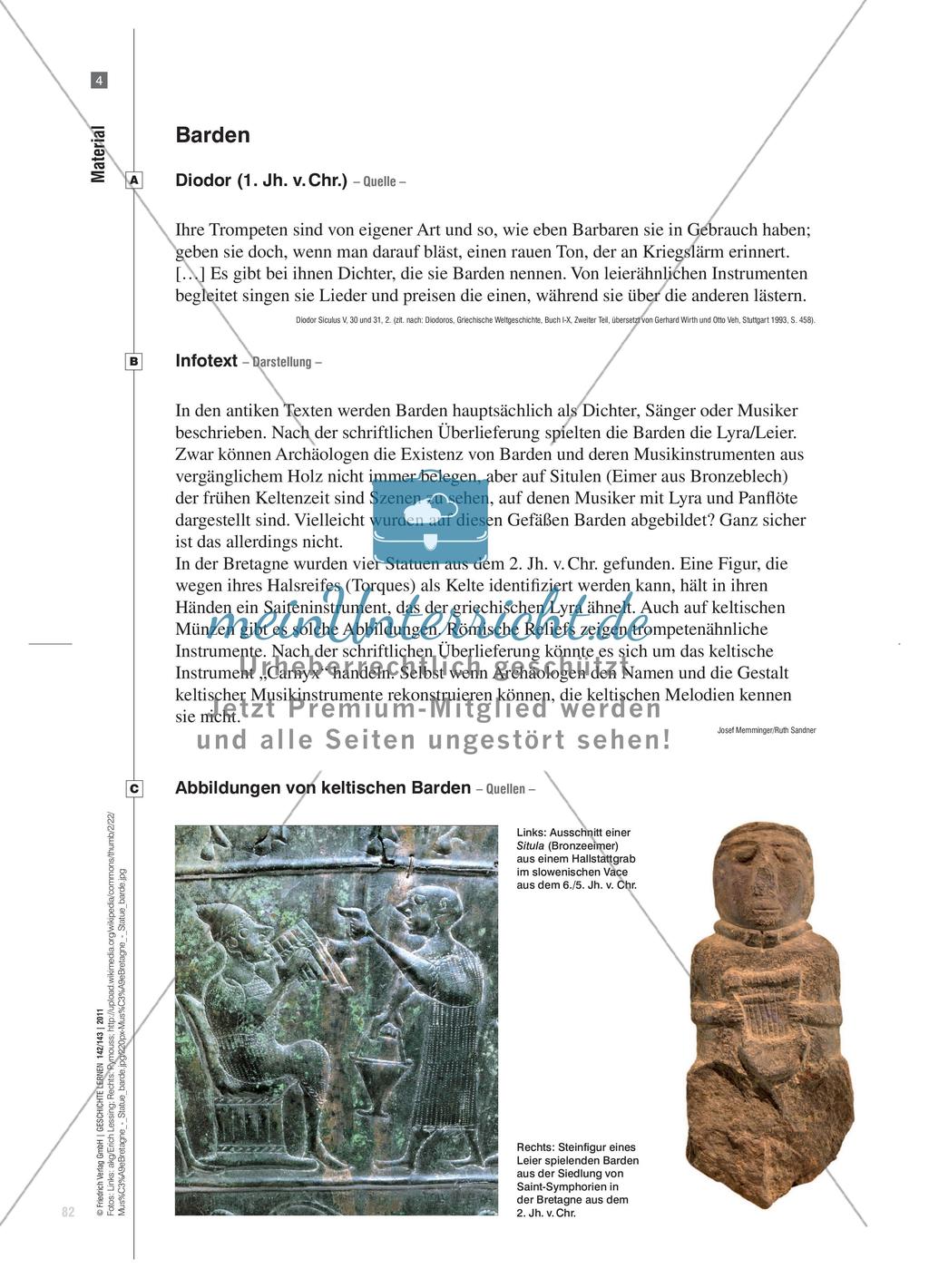 Die keltische Gesellschaft in antiken Darstellungen und archäologischen Befunden Preview 7