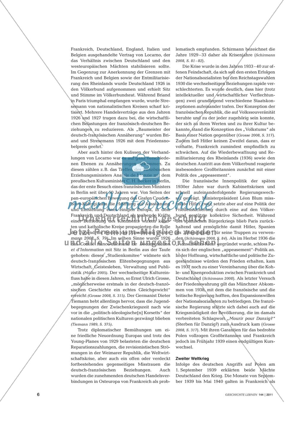 Deutsch-französische Beziehungen im historischen Kontext Preview 5