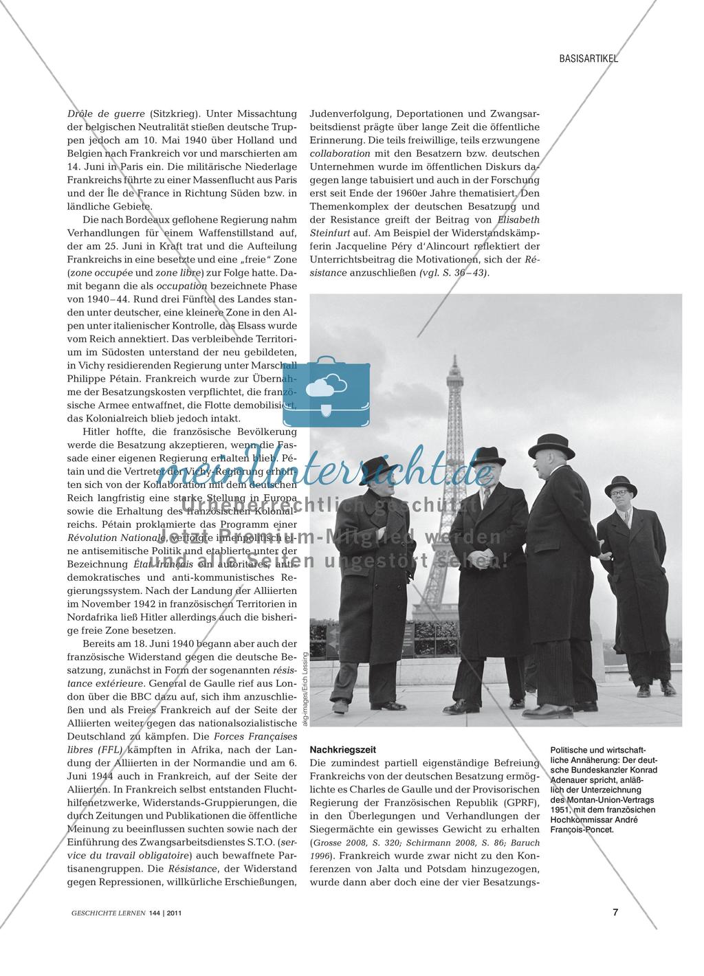 Deutsch-französische Beziehungen im historischen Kontext Preview 6