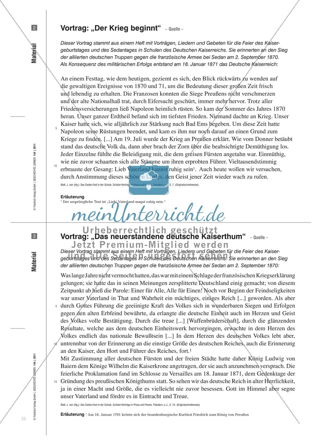 Sedanfeiern im Kaiserreich: Vorträge, Lieder und Gebete zum Sieg über den „Erbfeind“ Frankreich Preview 6