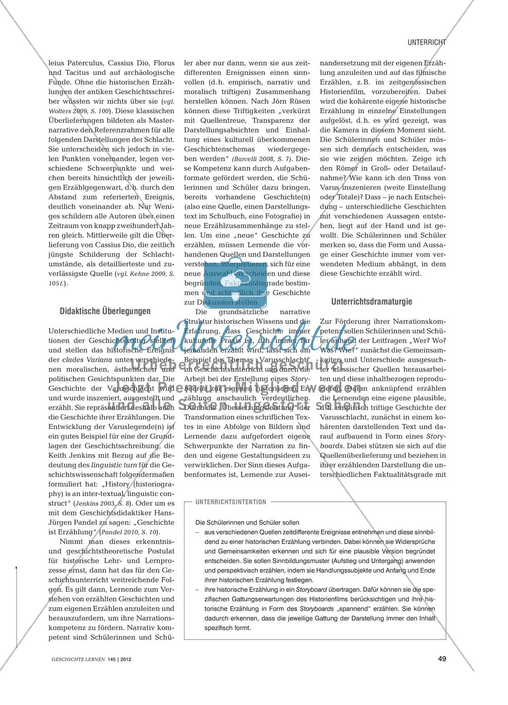 Die Varusschlacht aus vier verschiedenen Perspektiven Preview 2