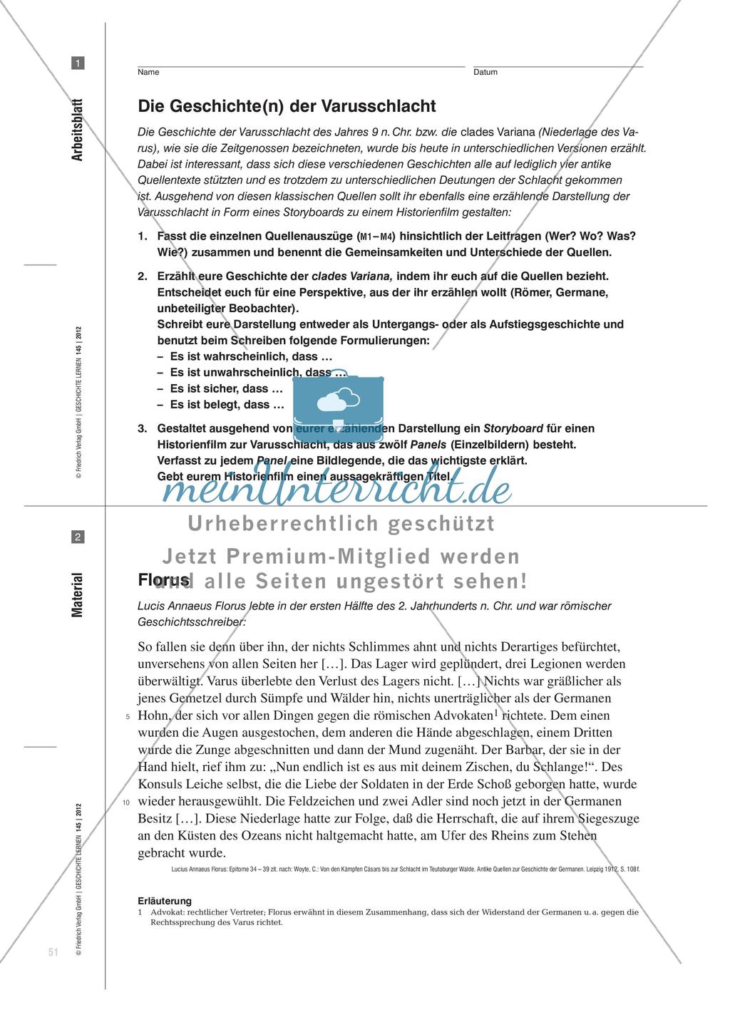 Die Varusschlacht aus vier verschiedenen Perspektiven Preview 4
