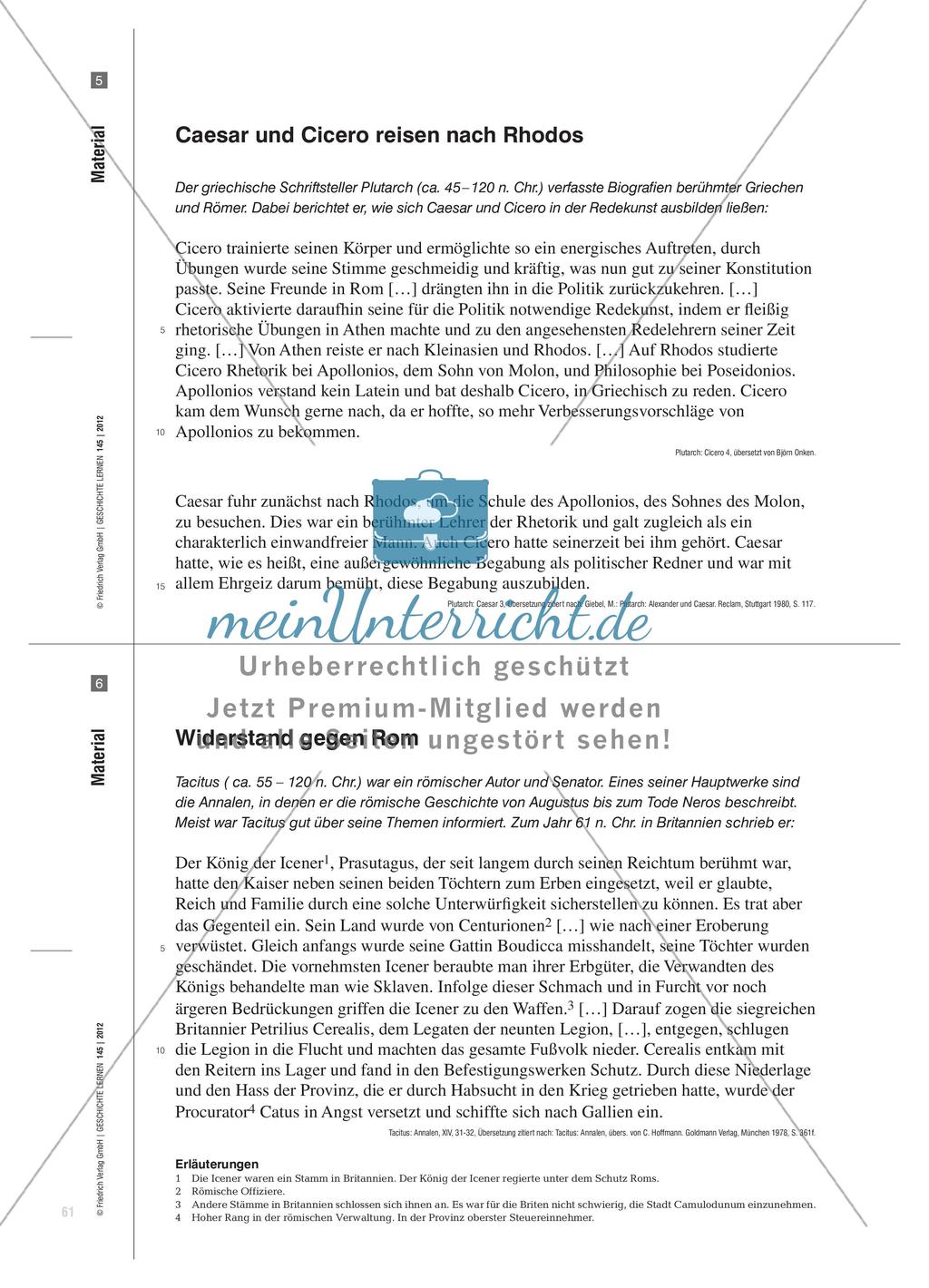Der Umgang mit fremden Völkern im Römischen Reich Preview 7