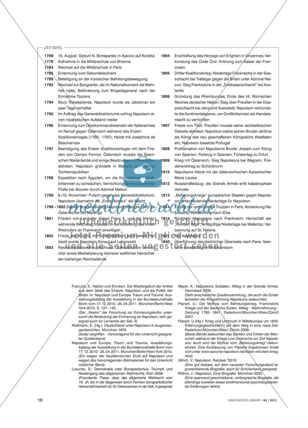 Fachwissenschaftliche Informationen über Napoleon Preview 9