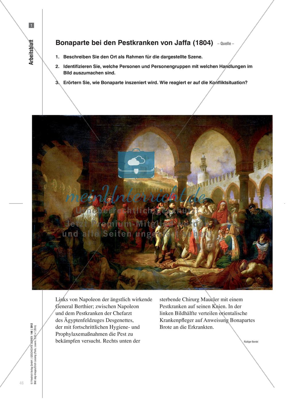 Herrschaftssicherung durch Selbstinszenierung: Napoleon in Historienbildern und der Realität Preview 5