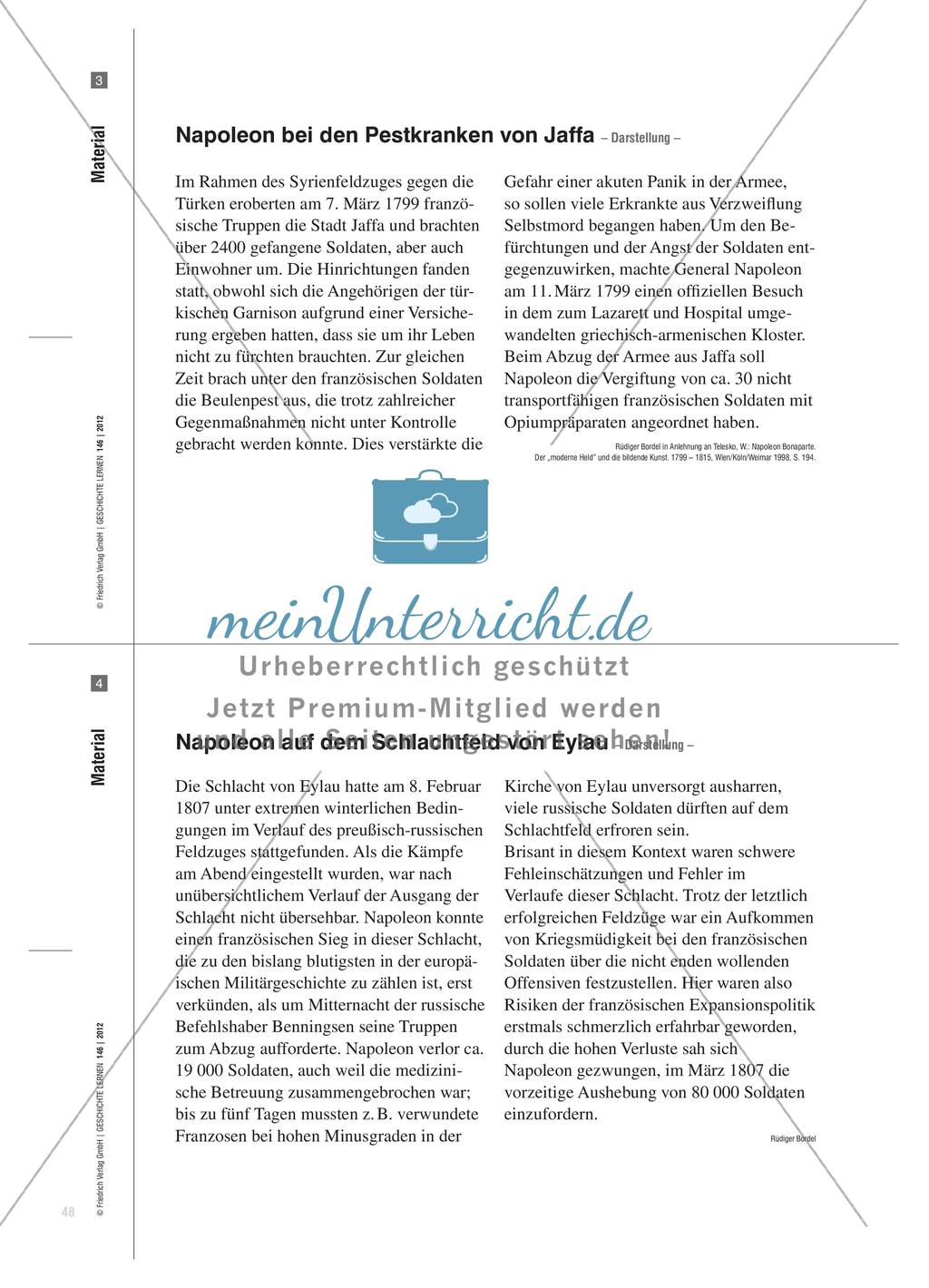 Herrschaftssicherung durch Selbstinszenierung: Napoleon in Historienbildern und der Realität Preview 7