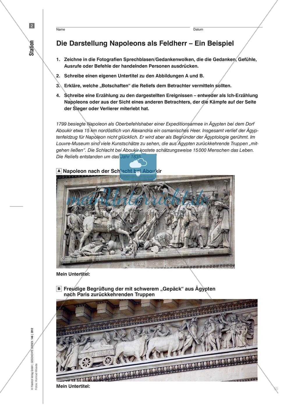 Der Arc de Triomphe und die Mythologisierung Napoleons: Geschichtspolitik im Interesse von Nationalismus und Militarismus Preview 7